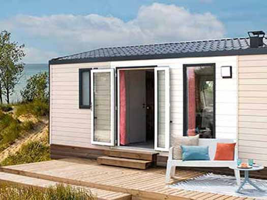 large mobile home for 6 people Le Touquet