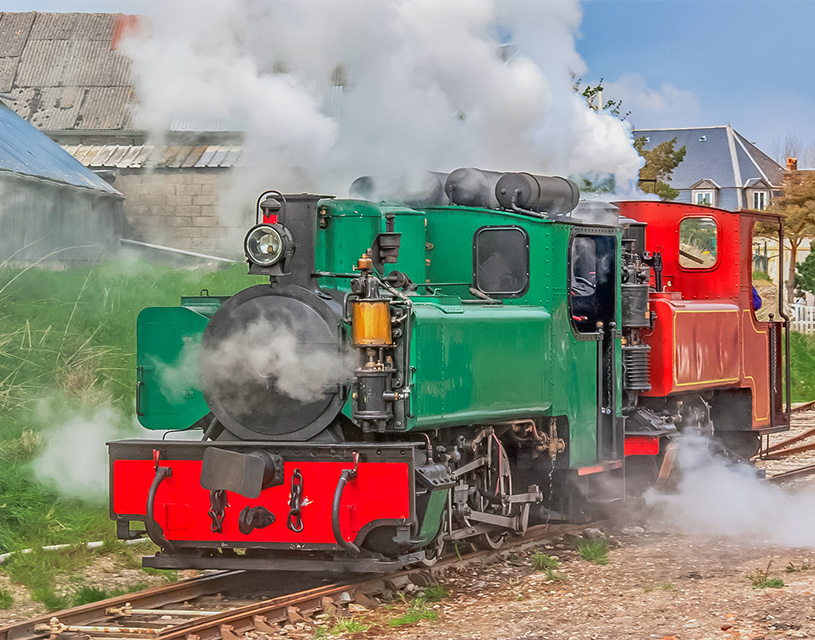 tomar el tren a vapor